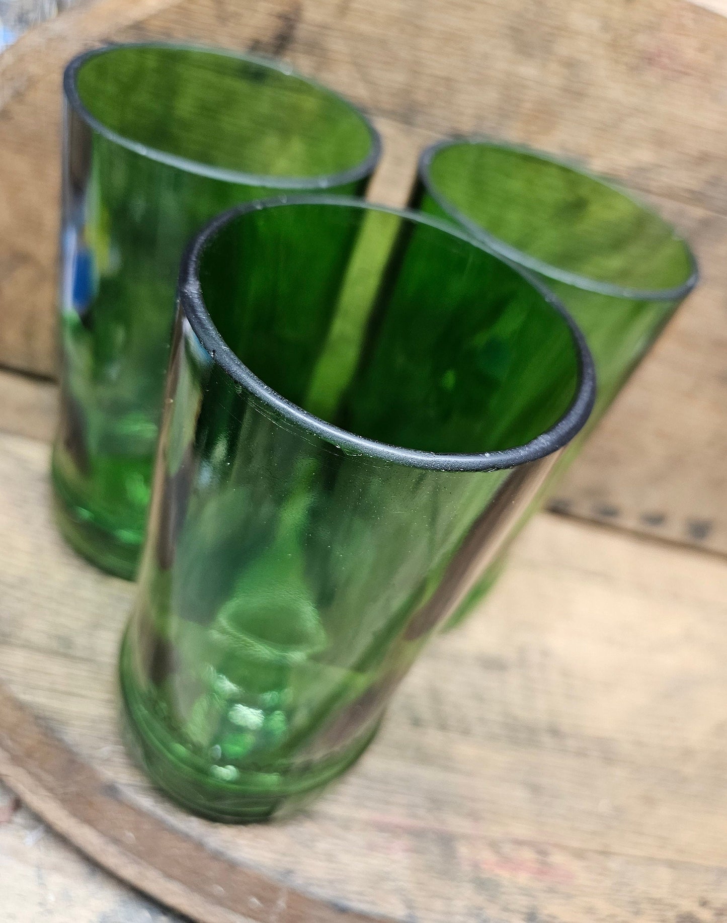 Jameson Bar Glasses Made from Jameson Whiskey Bottle 12oz Rocks or 16oz Pint